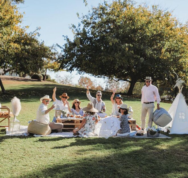 luxury picnics central coast